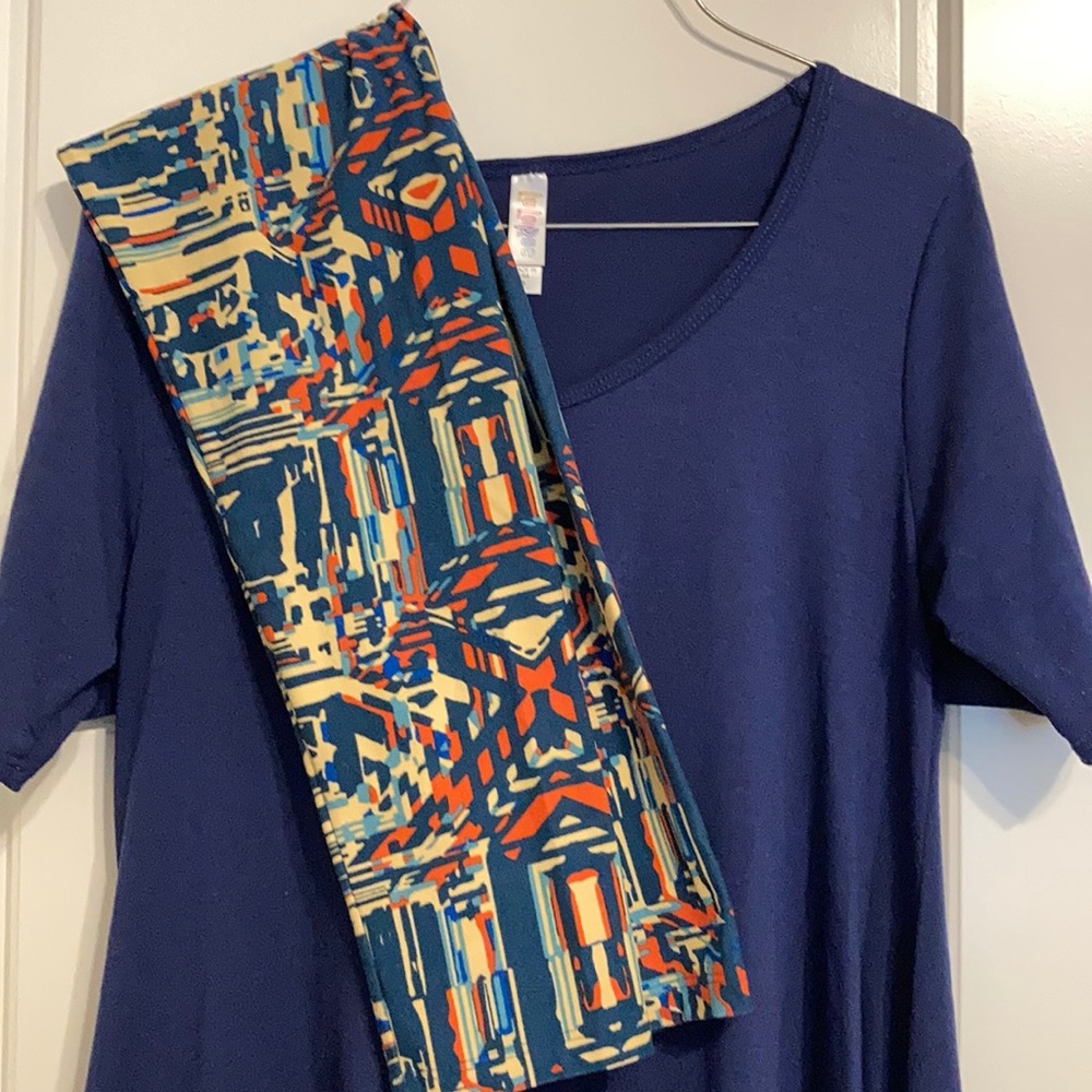 Lularoe Outfit Blue!